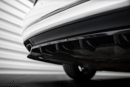 SPLITTER SUITABLE FOR VW GOLF 8 GTI GTD RLINE LOOK GLOSSY BLACK SPORTY DESIGN 