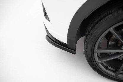 SPLITTER SUITABLE FOR VW GOLF 8 GTI GTD RLINE LOOK GLOSSY BLACK SPORTY DESIGN 
