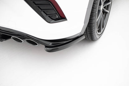 SPLITTER SUITABLE FOR VW GOLF 8 GTI GTD RLINE LOOK GLOSSY BLACK SPORTY DESIGN 