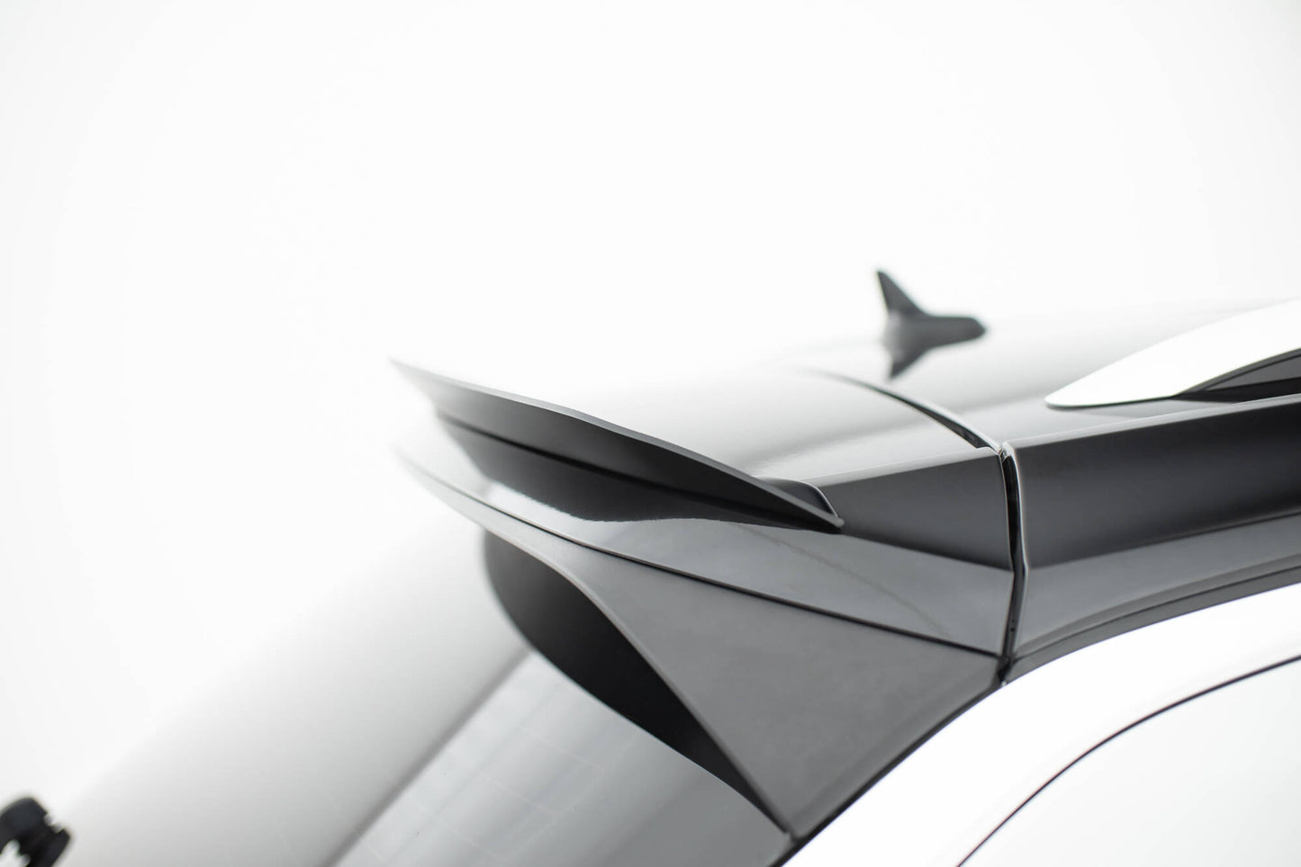 SPLITTER SUITABLE FOR VW GOLF 8 GTI GTD RLINE LOOK GLOSSY BLACK SPORTY DESIGN 