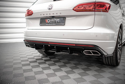 SPLITTER SUITABLE FOR VW GOLF 8 GTI GTD RLINE LOOK GLOSSY BLACK SPORTY DESIGN 