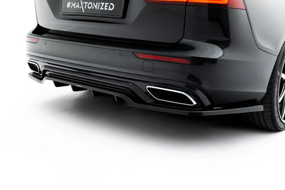 SPLITTER SUITABLE FOR VW GOLF 8 GTI GTD RLINE LOOK GLOSSY BLACK SPORTY DESIGN 