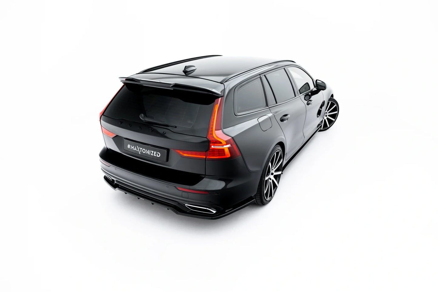 SPLITTER SUITABLE FOR VW GOLF 8 GTI GTD RLINE LOOK GLOSSY BLACK SPORTY DESIGN 