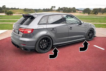 🔥Side Flaps Audi S3 / A3 S-Line Sportback 8V Facelift🔥