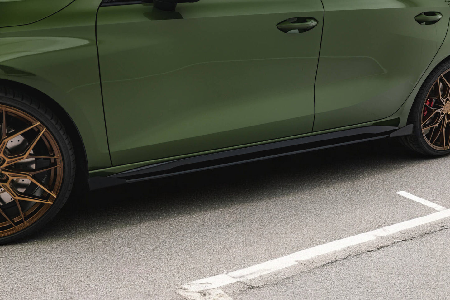 🔥Side fins Audi S3 Sportback / A3 S-line Sportback 8Y Facelift🔥