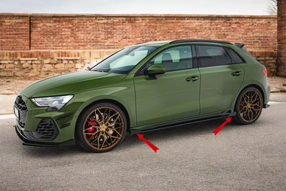 🔥Alette laterali adatto per Audi S3 Sportback/A3 S-line Sportback 8Y Facelift🔥