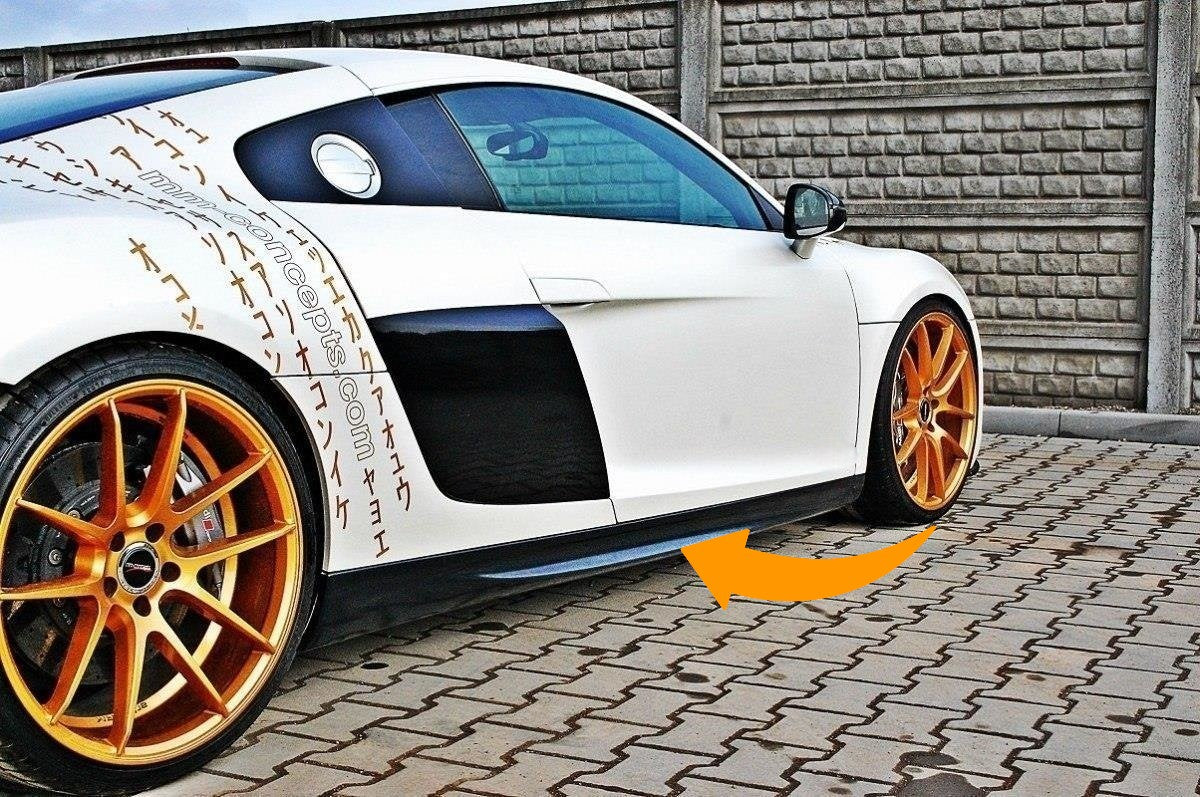 🔥Sottominigonne Laterali Adatto Per Audi R8 Mk.1🔥