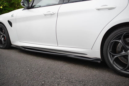 🔥Side Skirts Diffusers Alfa Romeo Giulia Quadrifoglio🔥