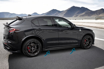 🔥Minigonne Laterali Diffusori Alfa Romeo Stelvio Quadrifoglio Mk1🔥