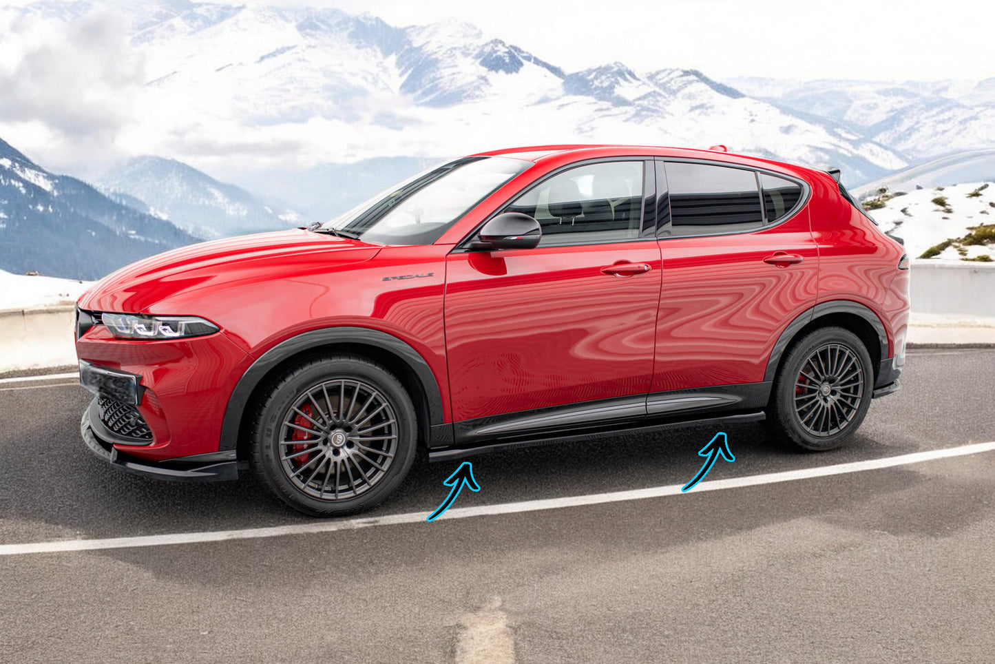 🔥Minigonne Laterali Diffusori Alfa Romeo Tonale Mk1🔥