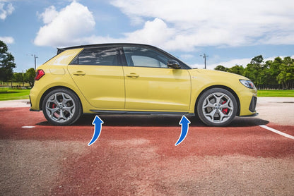 🔥Under Side Skirts suitable for Audi A1 S-Line GB🔥