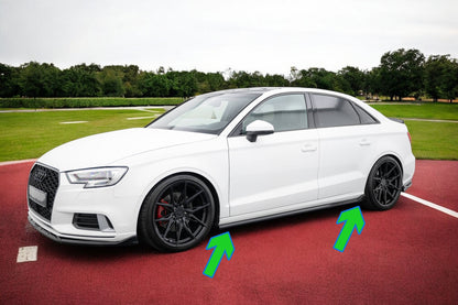 🔥Audi A3 Sedan 8V Side Skirts Diffusers🔥