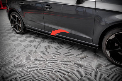 Minigonne Laterali Adatto Per Audi A3 Sportback 8V