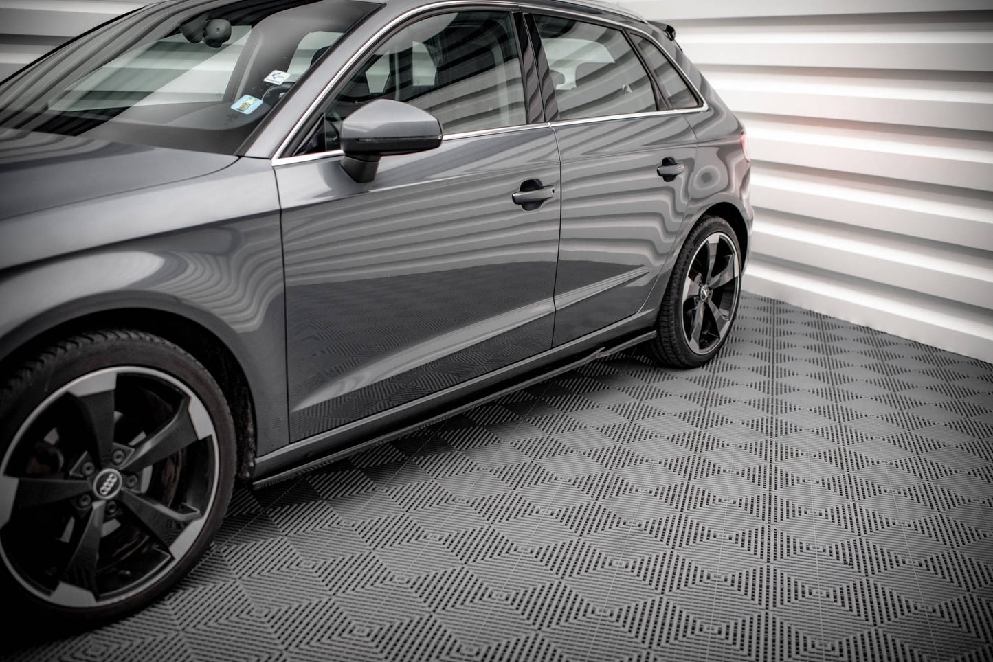 😎Side Skirts Suitable For Audi A3 Sportback 8V😎