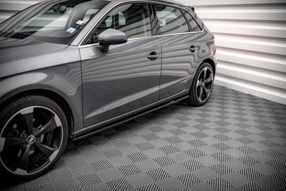 😎Side Skirts Suitable For Audi A3 Sportback 8V😎