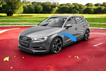 Minigonne Laterali Adatto Per Audi A3 Sportback 8V