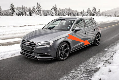 😎Side Skirts Suitable For Audi A3 Sportback 8V😎