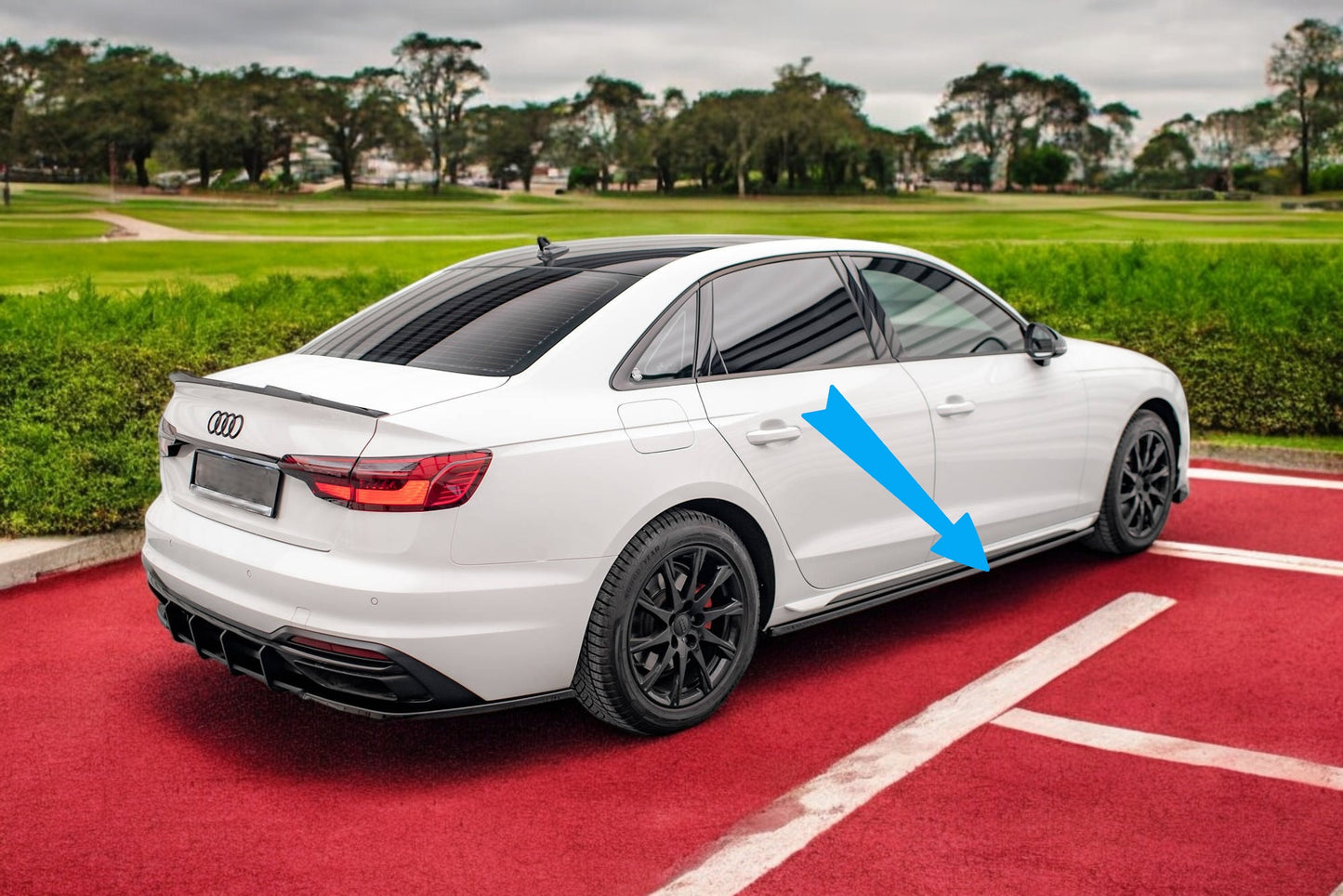 🌺Side skirts suitable for Audi A4 B9 Facelift🌺