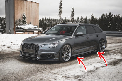 🔥Sotto Minigonne laterali adatto per Audi A6 / A6 C7 S-line / S6 C7 Facelift🔥