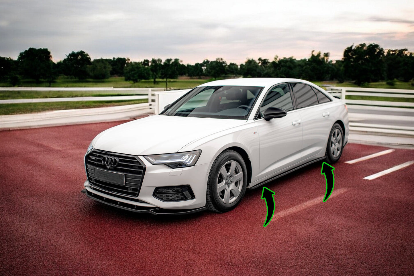 ✨Side Skirts Diffusers suitable for Audi A6 C8✨