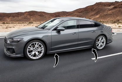 🔥Under Side Skirts suitable for Audi A7 S-Line C8/S7 C8/C8 Facelift/S7🔥