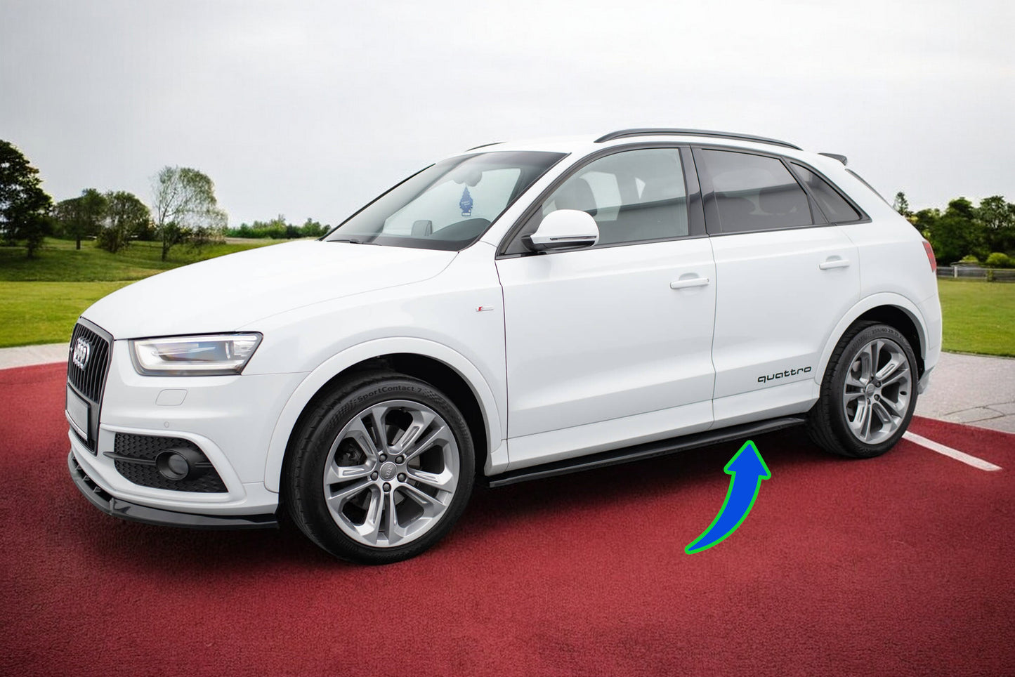 ✨Minigonne laterali adatto per Audi Q3 S-line 8U✨