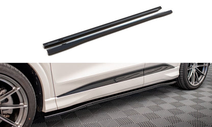 🔥Side skirts Suitable For Audi Q4 e-tron Sportback S-line Mk1🔥