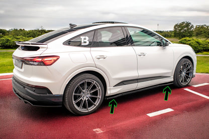 ✨Minigonne laterali Audi Q4 e-tron Sportback S-line Mk1✨