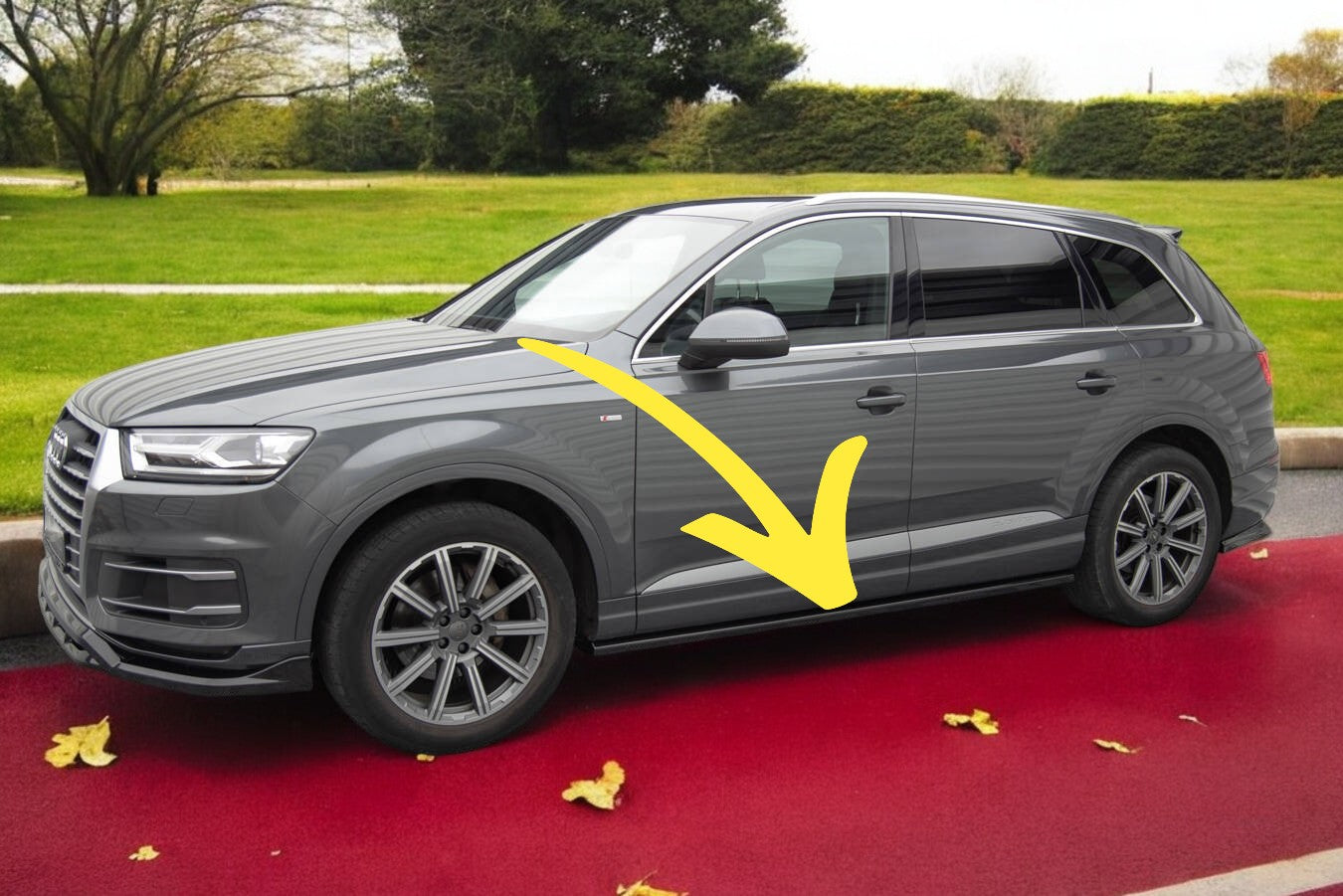 😍Minigonne laterali Adatto Per Audi Q7 Mk2😍