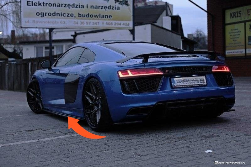 🔥Minigonne Laterali Adatto Per Audi R8 Mk.2🔥