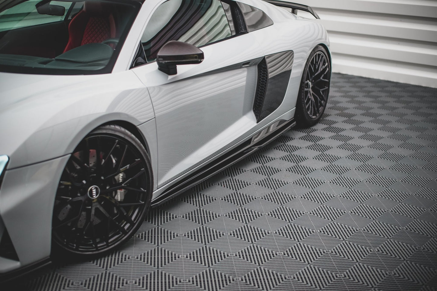😍Side Skirts Fit For Audi R8 Mk2 Facelift😍