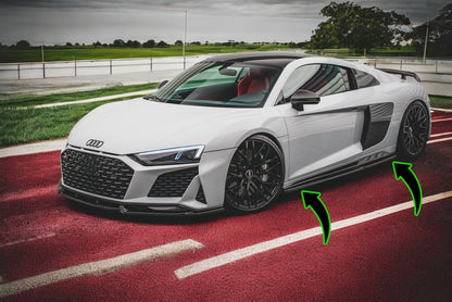 🔥Under Side Skirts suitable for Audi R8 Mk2 Facelift🔥