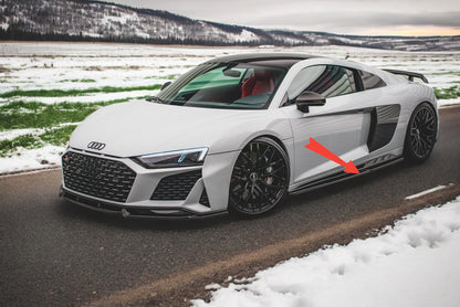 😍Side Skirts Fit For Audi R8 Mk2 Facelift😍