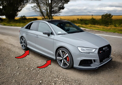 ✨Under Side Skirts suitable for Audi RS3 8V FL Sedan✨