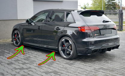 ✨Under Side Skirts suitable for Audi RS3 8V FL Sportback✨