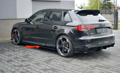 🔥Minigonne Laterali Adatto Per Audi RS3 8V FL Sportback🔥