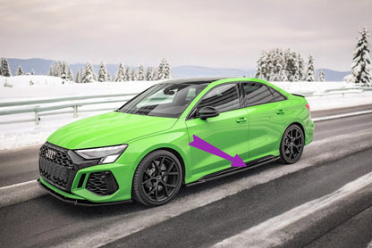 😎Side Skirts Fit For Audi RS3 Sedan 8Y😎