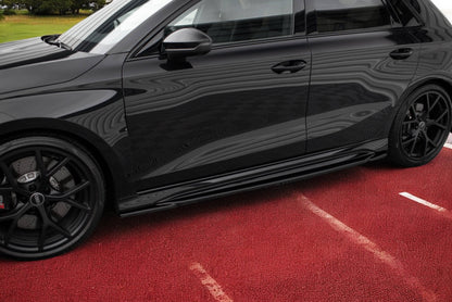 🔥Audi RS3 Sportback 8Y Side Skirts Diffusers🔥