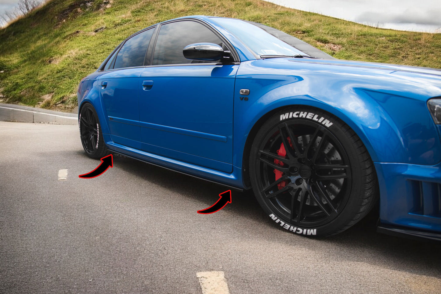 🔥Sotto Minigonne Laterali  adatto per Audi RS4 B7🔥