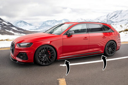 🔥Under Side Skirts suitable for Audi RS4 B9 / B9 Facelift🔥