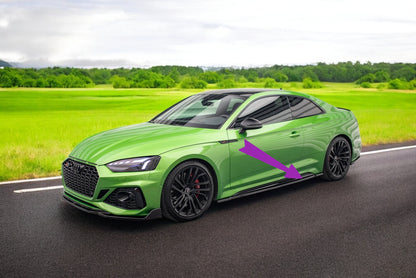 ⭐️Side skirts suitable for Audi RS5 Coupe F5 Facelift⭐️