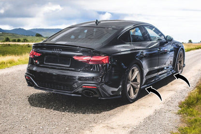 🔥Under Side Skirts suitable for Audi RS5 Sportback F5 Facelift🔥