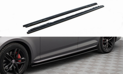 ⭐Sotto Minigonne Laterali adatto per Audi S4 / A4 S-Line / A4 Competiton B9⭐