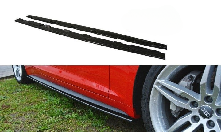 ⭐Sotto Minigonne Laterali adatto per Audi S5 / A5 S-Line F5 Coupe⭐