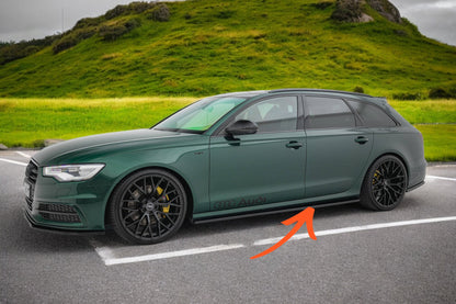 🔥Sottominigonne Laterali Adatto Per Audi S6 / A6 S-Line C7🔥