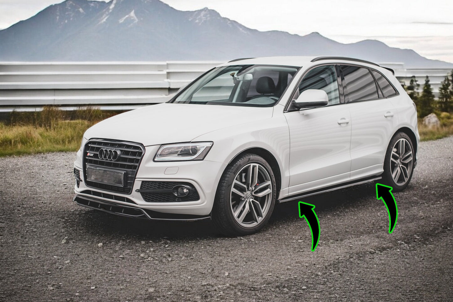 🔥Sotto Minigonne laterali adatto per Audi SQ5 Mk1 (8R)🔥