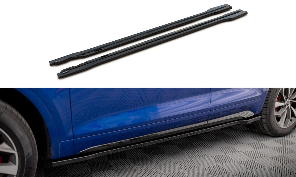 Side skirts suitable for Audi SQ5/Q5 S-Line SUV/Sportback Mk2 Facelift