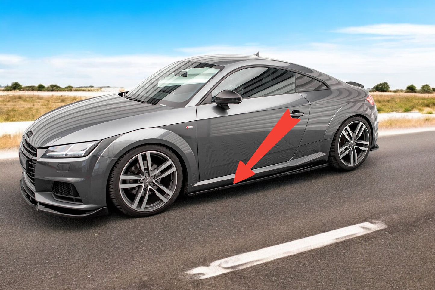 💥Minigonne laterali ADatto Per Audi TT S-Line 8S💥