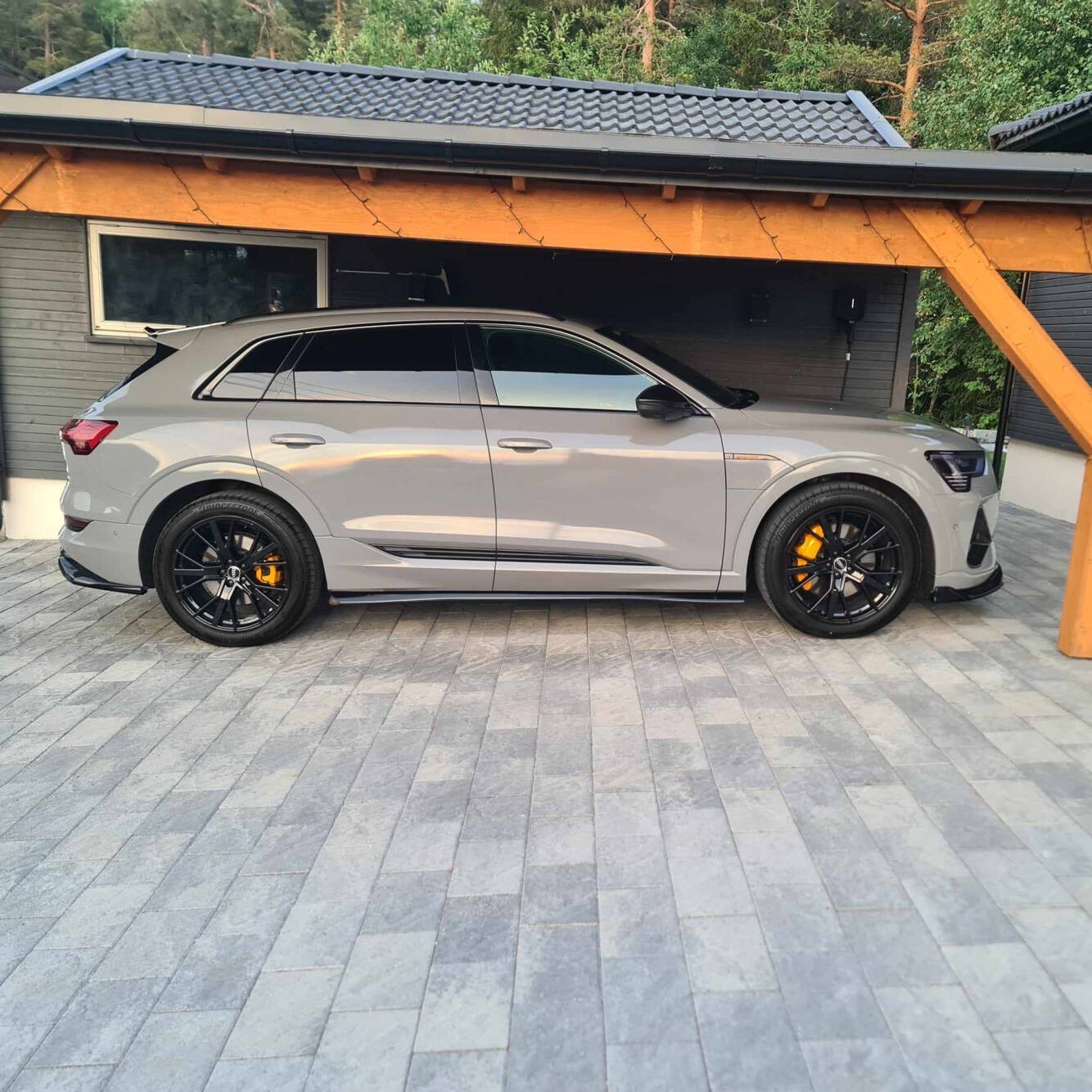 🤩Minigonne laterali Adatto Per Audi e-Tron S-Line🤩