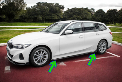 ⭐Minigonne Laterali Diffusori BMW 3 Berlina / Touring G20 / G21 Facelift⭐